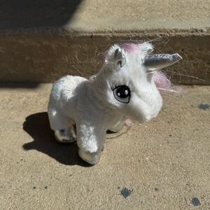 Dan Dee Plush Unicorn Stuffed‎ Animal - White and Silver